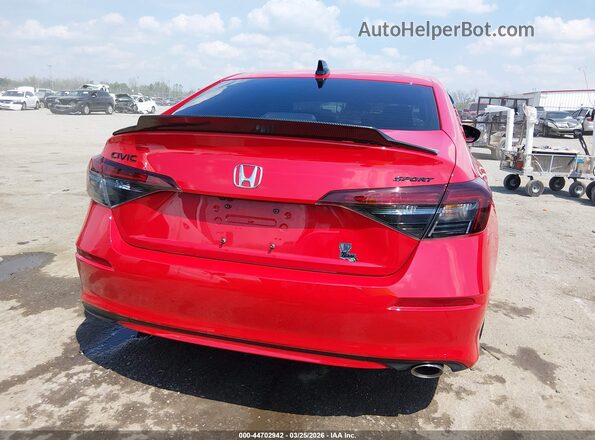 2HGFE2F59TH504395 2026 HONDA CIVIC Красный 