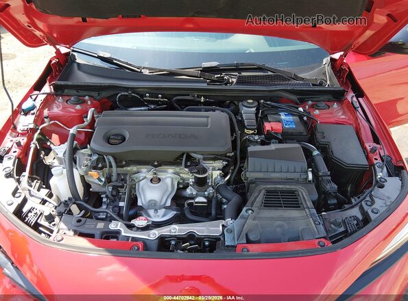 2HGFE2F59TH504395 2026 HONDA CIVIC Красный Вид сзади