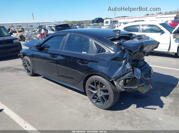 2HGFE2F5XNH550109 2022 HONDA CIVIC Black Հետևի ձախ