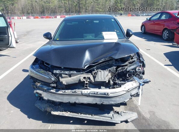 2HGFE2F5XNH550109 2022 HONDA CIVIC Black Սալոնի հետևի տեսք