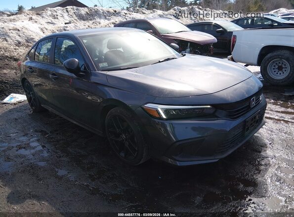 2HGFE2F5XRH533624 2024 HONDA CIVIC Серый Передняя правая четверть