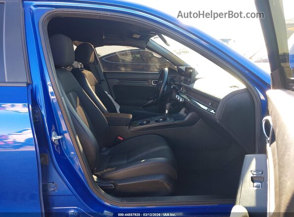2HGFE2F5XRH571273 2024 HONDA CIVIC Синий Вид салона спереди