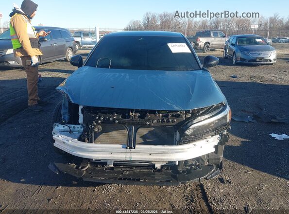 2HGFE2F5XSH521057 2025 HONDA CIVIC Синий Вид задней части салона
