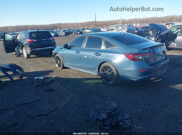 2HGFE2F5XSH521057 2025 HONDA CIVIC Синий Задняя левая четверть