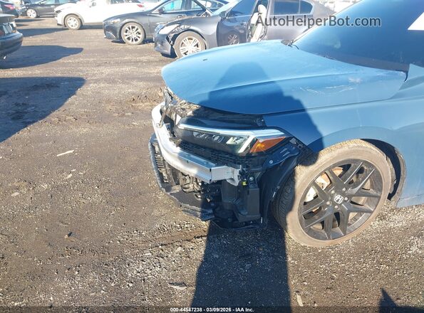 2HGFE2F5XSH521057 2025 HONDA CIVIC Синий Вид спереди