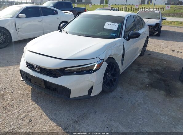 2HGFE2F5XTH522503 2026 HONDA CIVIC Белый Передняя левая четверть