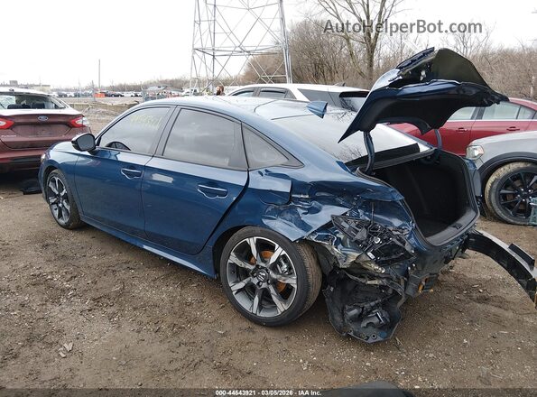 2HGFE4F80TH312711 2026 HONDA CIVIC HYBRID Синий Задняя левая четверть
