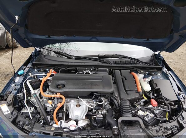 2HGFE4F80TH312711 2026 HONDA CIVIC HYBRID Синий Вид сзади