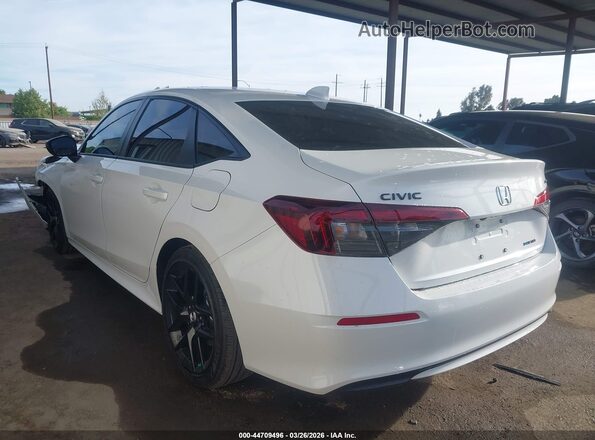 2HGFE4F80TH328651 2026 HONDA CIVIC HYBRID Белый Задняя левая четверть