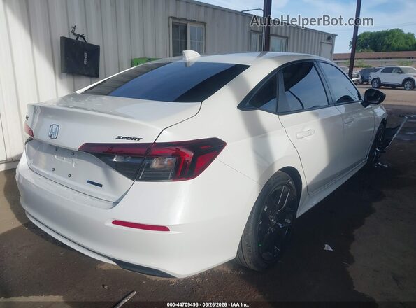 2HGFE4F80TH328651 2026 HONDA CIVIC HYBRID Белый Задняя правая четверть