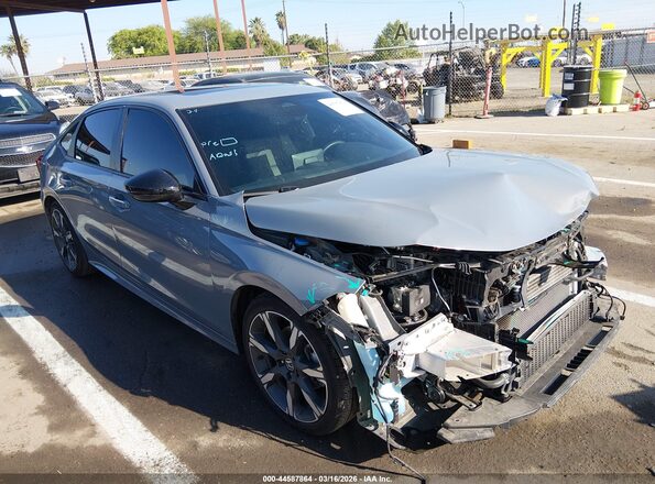 2HGFE4F81SH339303 2025 HONDA CIVIC HYBRID Серый Панорамный вид салона 360°