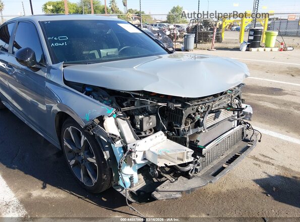 2HGFE4F81SH339303 2025 HONDA CIVIC HYBRID Серый 