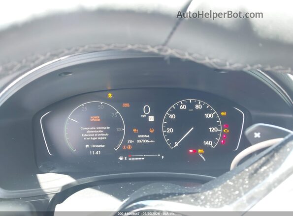 2HGFE4F81TH330490 2026 HONDA CIVIC HYBRID Gray Հետևի նստատեղերի տեսք