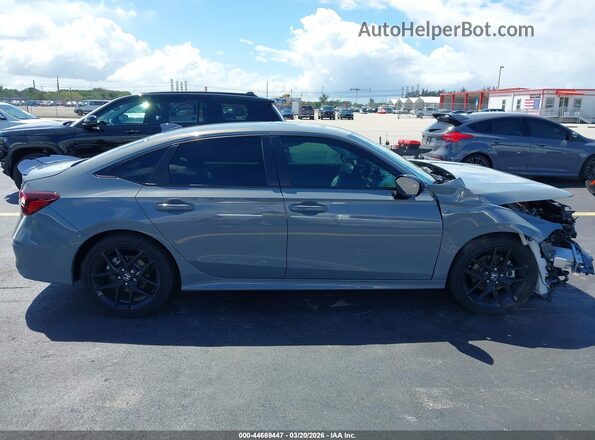 2HGFE4F81TH330490 2026 HONDA CIVIC HYBRID Gray Սալոնի 360 աստիճան տեսք