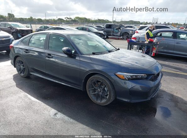 2HGFE4F81TH332272 2026 HONDA CIVIC HYBRID Gray Передня права чверть