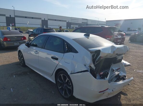 2HGFE4F83SH315195 2025 HONDA CIVIC HYBRID Белый Задняя левая четверть