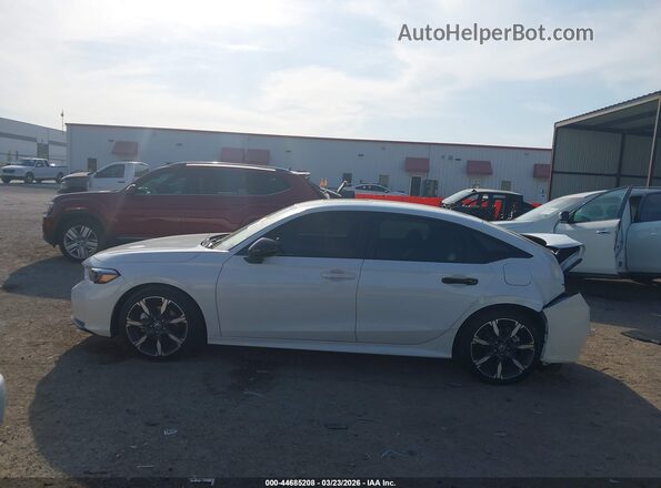 2HGFE4F83SH315195 2025 HONDA CIVIC HYBRID Белый Панорамный вид салона 360°