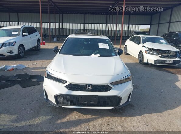 2HGFE4F83SH315195 2025 HONDA CIVIC HYBRID Белый Вид щитка приборов