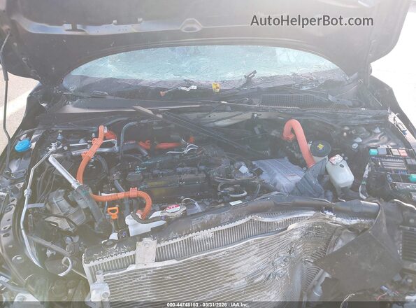 2HGFE4F83SH326732 2025 HONDA CIVIC HYBRID Черный Вид сзади