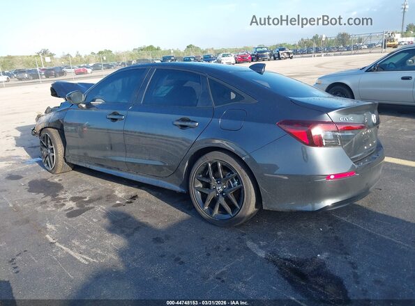 2HGFE4F83SH326732 2025 HONDA CIVIC HYBRID Черный Задняя левая четверть