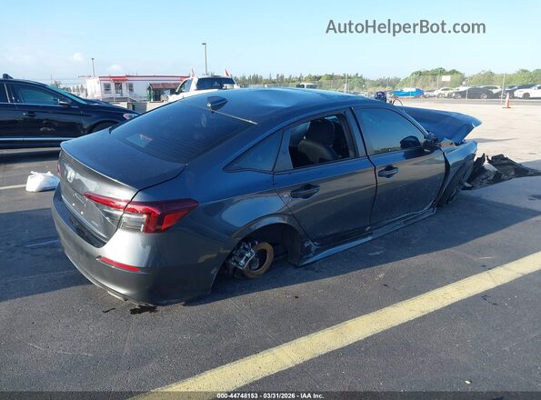 2HGFE4F83SH326732 2025 HONDA CIVIC HYBRID Черный Задняя правая четверть