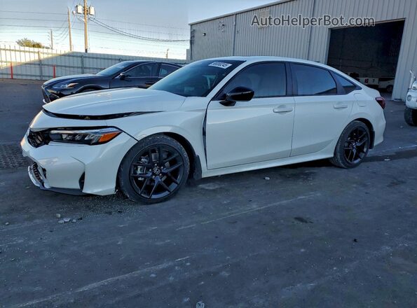 2HGFE4F83TH303971 2026 HONDA CIVIC Белый Передняя левая четверть