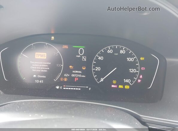 2HGFE4F84TH305261 2026 HONDA CIVIC HYBRID Серый Вид задних сидений