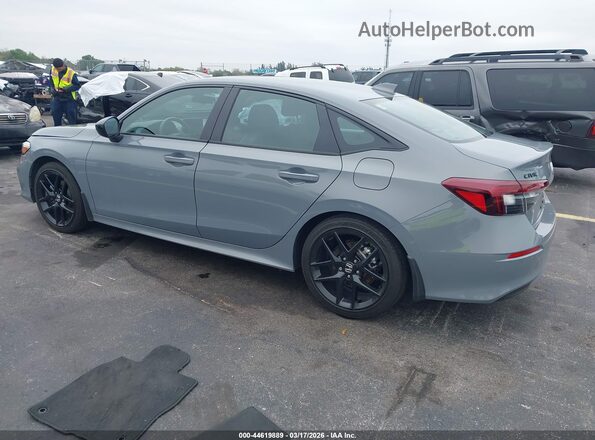 2HGFE4F84TH305261 2026 HONDA CIVIC HYBRID Серый Задняя левая четверть