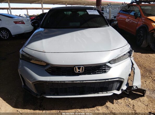 2HGFE4F85SH319880 2025 HONDA CIVIC HYBRID Gray Vista del cuadro de instrumentos
