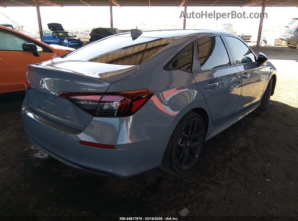 2HGFE4F85SH319880 2025 HONDA CIVIC HYBRID Gray Trasero derecho