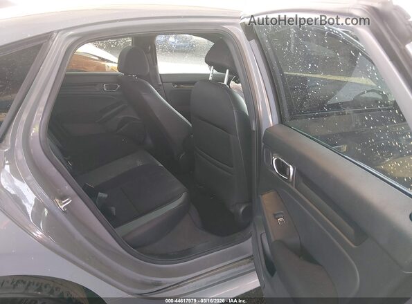 2HGFE4F85SH319880 2025 HONDA CIVIC HYBRID Gray Vista de la etiqueta del VIN