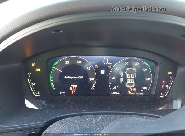 2HGFE4F85TH303860 2026 HONDA CIVIC HYBRID Gray Вид задніх сидінь
