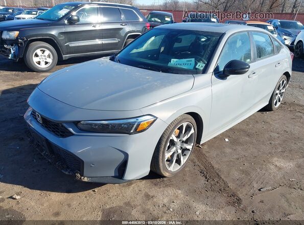 2HGFE4F85TH303860 2026 HONDA CIVIC HYBRID Gray Передня ліва чверть