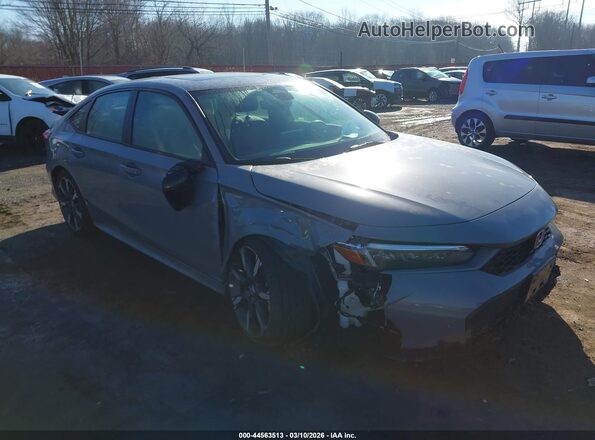 2HGFE4F85TH303860 2026 HONDA CIVIC HYBRID Gray Вид спереду