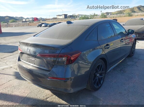 2HGFE4F86TH317623 2026 HONDA CIVIC HYBRID Черный Задняя правая четверть