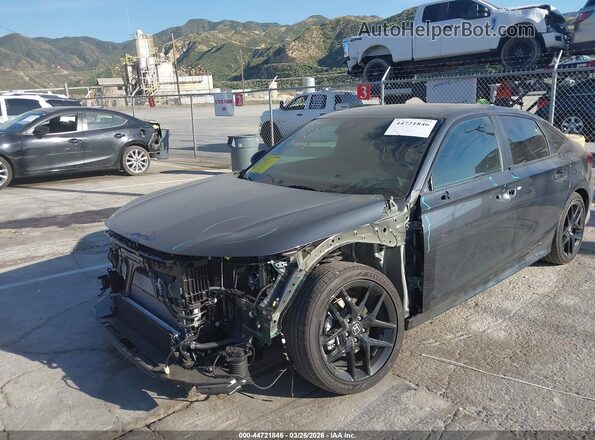 2HGFE4F86TH317623 2026 HONDA CIVIC HYBRID Черный Передняя левая четверть