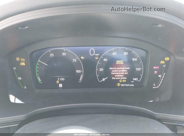 2HGFE4F86TH325821 2026 HONDA CIVIC HYBRID Серый Вид задних сидений