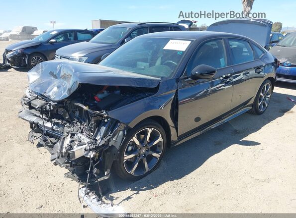 2HGFE4F86TH325821 2026 HONDA CIVIC HYBRID Серый Передняя левая четверть