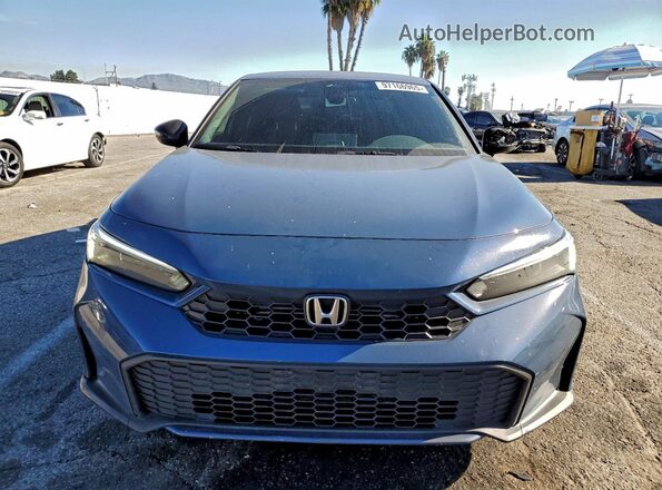 2HGFE4F87SH333893 2025 HONDA CIVIC Blue Դիմացի տեսք