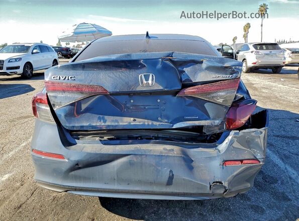 2HGFE4F87SH333893 2025 HONDA CIVIC Blue Հետևի տեսք