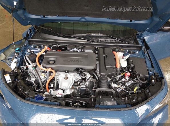 2HGFE4F87TH327321 2026 HONDA CIVIC HYBRID Синий Вид сзади