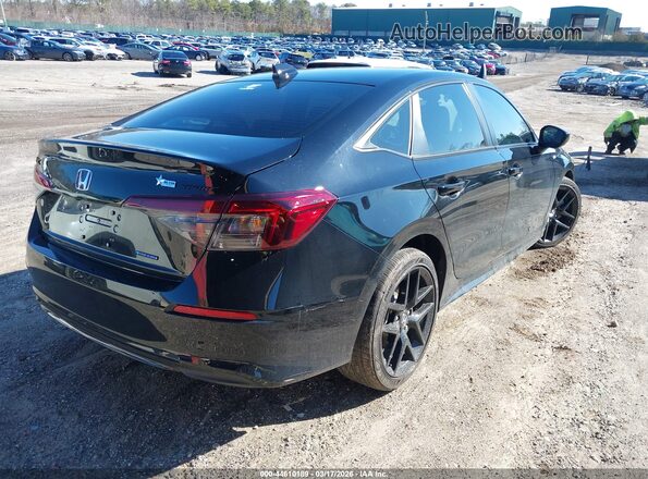 2HGFE4F88TH330177 2026 HONDA CIVIC HYBRID Black უკანა მარჯვენა