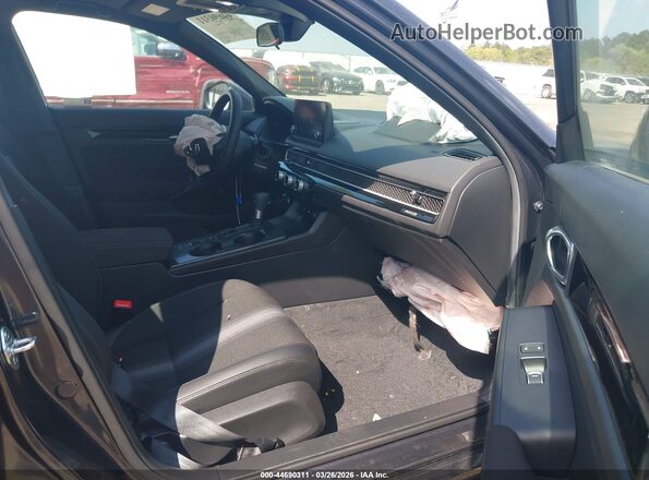2HGFE4F8XSH346086 2025 HONDA CIVIC HYBRID Серый Вид салона спереди