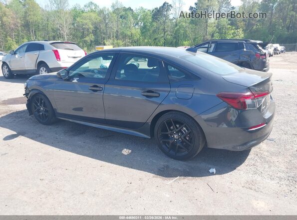 2HGFE4F8XSH346086 2025 HONDA CIVIC HYBRID Серый Задняя левая четверть
