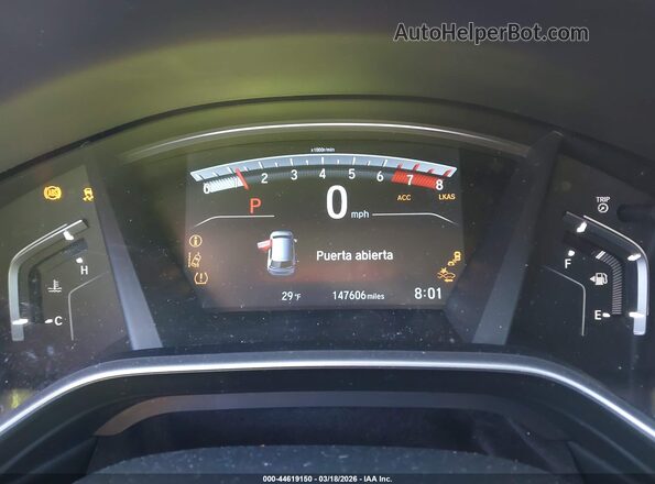 2HKRW2H56HH656221 2017 HONDA CR-V Темно-бордовый Вид задних сидений