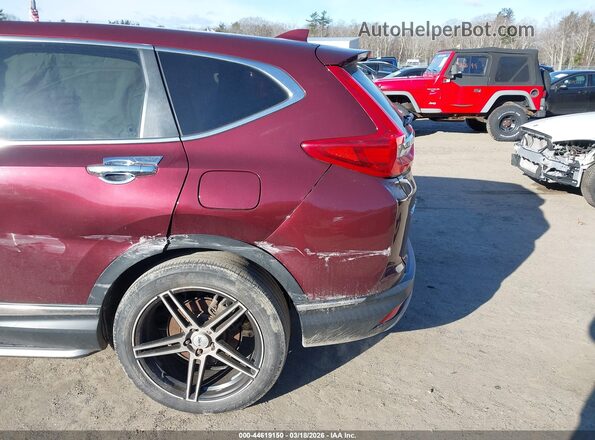 2HKRW2H56HH656221 2017 HONDA CR-V Темно-бордовый Вид спереди