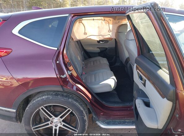 2HKRW2H56HH656221 2017 HONDA CR-V Темно-бордовый Вид наклейки с VIN-кодом