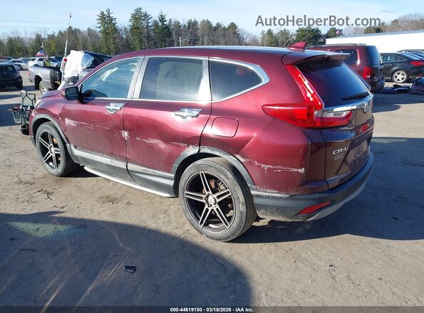 2HKRW2H56HH656221 2017 HONDA CR-V Темно-бордовый Задняя левая четверть