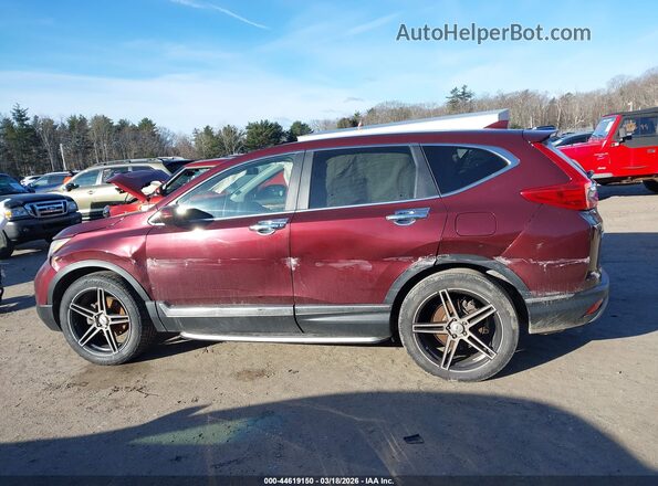 2HKRW2H56HH656221 2017 HONDA CR-V Темно-бордовый Панорамный вид салона 360°