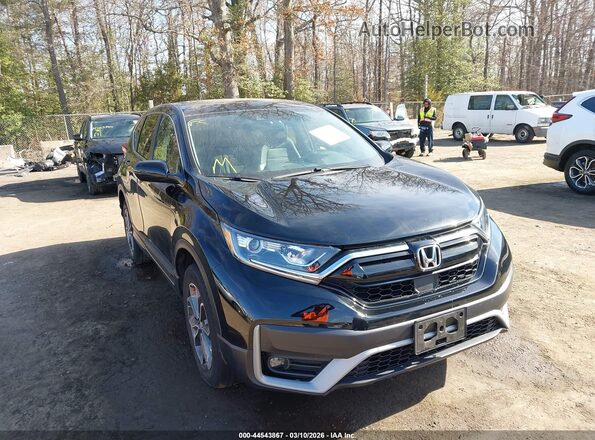 2HKRW2H83NH640581 2022 HONDA CR-V Черный Передняя правая четверть